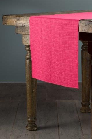Jute Lipstick table runner